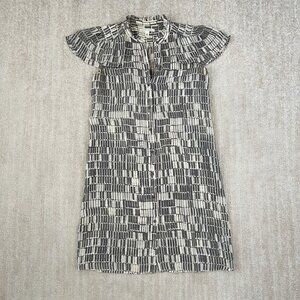 3 for $6 Banana Republic Y2K 2009 Silk Summer Sheer Midi Dress 6